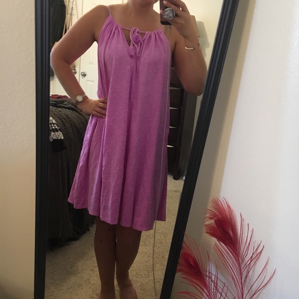 Merona Magenta Trapeze Dress